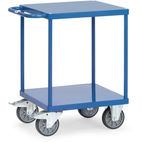 Fetra Tischwagen mit 2 Stahlblech-Plattformen
