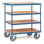 Fetra Tischwagen mit 4 Böden, Tragkraft 600 kg