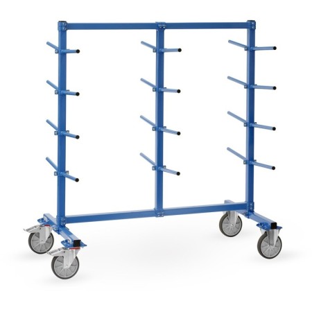 Fetra Tragarmwagen mit 12 Tragarmen 600mm lang 5°, Abrollsicherung, einseitig