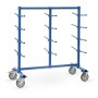 Fetra Tragarmwagen mit 24 PVC überzogenen Tragarmen 370mm lang 5°, zweiseitig