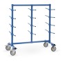 Fetra Tragarmwagen mit 24 Tragarmen 370mm lang 5°, Abrollsicherung, zweiseitig