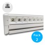 XXLED LED Linearstrahler 28W - HALLE DYNAMICS - UGR19 - für technische Decken - Pack 2 Stück - Produktansicht