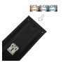 XXLED Lineare LED - Deckenaufbauleuchte 36W - BERGEN - Schwarz - PC - CCT -119cm - technische Ansicht