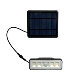 XXLED Abnehmbare Solar-LED-Applikation - 1000 Lumen - PIR-Bewegungssensor - 4000K