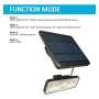 XXLED Abnehmbare Solar-LED-Applikation - 1000 Lumen - PIR-Bewegungssensor - 4000K