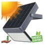 XXLED Aussen LED Strahler 100W SOLAR - OSRAM CHIP - 5700K - ALL IN ONE - technische Ansicht