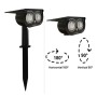 XXLED Grüne Solar-Gartenleuchte Led - IP65 - 4000K - Detailansicht