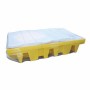 WOLFBAG Doppel-IBC Weichabgedeckte Auffangpalette 1140L Wanne - technische Ansicht
