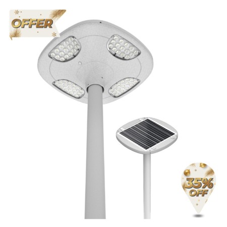 XXLED LED Strassenleuchte SOLAR 100W SUNWAY Aluminium - 3000K