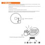 XXLED Solar-LED-Gartenleuchte - RGB+CCT - IP65 - Detailansicht