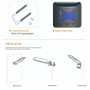 XXLED Solar-LED-Laterne 3X1 - 500 Lm - mit Bewegungssensor