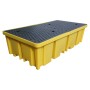 WOLFBAG Doppel-IBC Weichabgedeckte Auffangpalette 1140L Wanne - Produktansicht