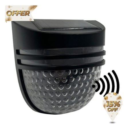 XXLED Solar-Wandleuchte mit PIR-Anwesenheitssensor - 4500K