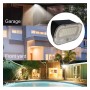 XXLED Solar-Wandleuchte RING mit PIR-Anwesenheitssensor - 5700K+Gelb - Produktansicht