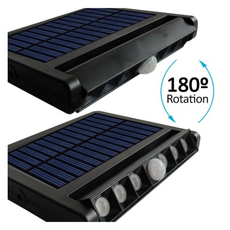 XXLED Solarstrahler - Schwenkbar - Led - 5W Chip - Bewegungssensor - 4000K