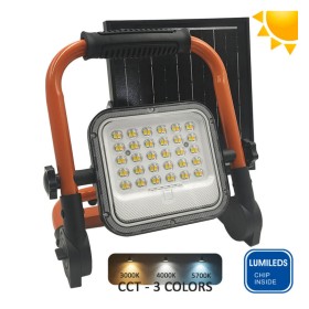 XXLED Tragbarer 50W Solar-LED-Flutlichtstrahler - 3CCT - Lumileds Chip IP65