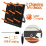 XXLED Tragbarer 50W Solar-LED-Flutlichtstrahler - 3CCT - Lumileds Chip IP65 - technische Ansicht