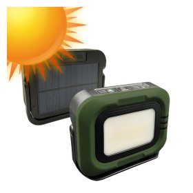 XXLED Tragbarer LED-Solarstrahler - CCT - 1200 Lumen - Power Bank + USB aufladbar