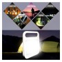 XXLED Projecteur LED solaire portable - 4W - Batterie externe rechargeable par USB - vue technique