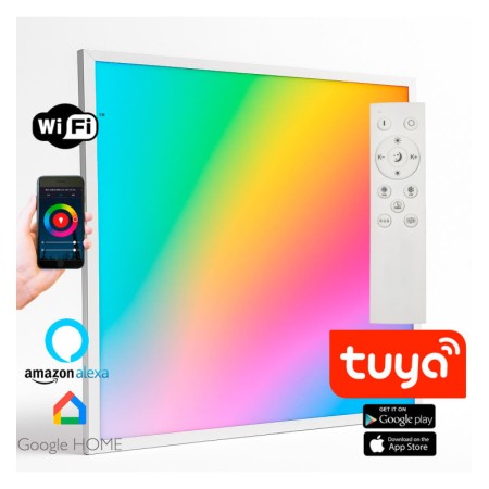 XXLED LED Panel 60x60 - Dimmbar - 40W CCT + RGB + SMART Alexa - Google