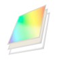 XXLED LED Panel 60x60 - Dimmbar - 40W CCT + RGB + SMART Alexa - Google - Detailansicht