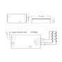 XXLED Contrôleur LED - Mini RF Double - Monochrome + CCT - 2,4 GHz - 12-24V