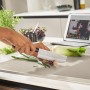 Villeroy & Boch Subway Style 45 Einbauspüle, Ablaufgarnitur mit Handbetätigung, Becken rechts - technische Ansicht