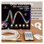 XXLED Neon-LED - RGB MAGIC SMART 360º - Pack 5M IP65 - Fernbedienung + APP - technische Ansicht