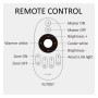 XXLED RF Controller für Einfarbige LED / CCT 4 Zonen - technische Ansicht