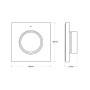 XXLED RF-Controller zum Dimmen von einfarbigen LED-Leuchten + CCT - 2.4Ghz