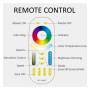 XXLED RF-Fernbedienung für Monochrom-LED + RGB + CCT + 4 Zonen - technische Ansicht