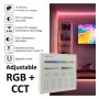 XXLED RF-Touchpanel-Steuerung für Wand-LED RGB + CCT 4 Zonen - Produktansicht