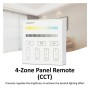 XXLED Pannello di controllo remoto a parete B2 - Per luci LED CCT 4 zone - (2,4 GHz)