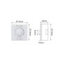 XXLED Dimmer LED Triac 200W + IR Fernbedienung - Detailansicht
