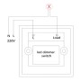 XXLED LED Dimmer Triac Steuerung 1000W Dimmer AC 220V - technische Ansicht
