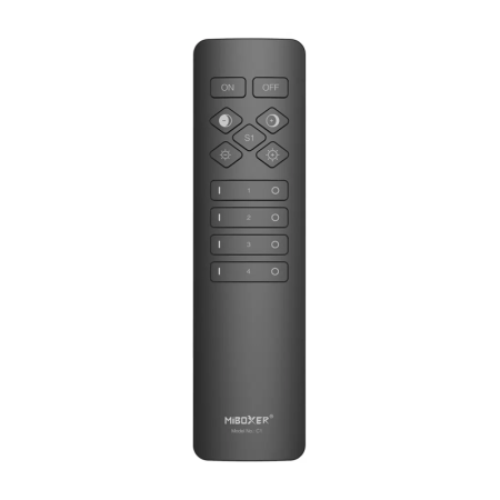 XXLED Télécommande noire - Commande à distance des lumières CCT - 4 zones