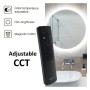 XXLED Télécommande noire - Commande à distance des lumières CCT - 4 zones - photo produit