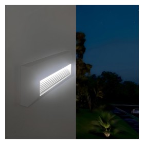 XXLED LED Leuchtpoller Weiss 6W IP65 - Oberfläche - KOUVOLA - CCT Wählbare Farbe