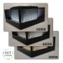 XXLED Solar-LED-Wegeleuchte - Wandmontiert - Quadratisch - Aluminium - 20x20cm -CCT - Produktansicht