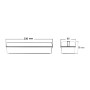 XXLED 4W LED Notlicht Decke + Option - IP20 6000K