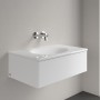 Villeroy & Boch Antao Schrankwaschtisch 80 x 50 cm, ohne Überlauf und ohne Hahnloch - technische Ansicht