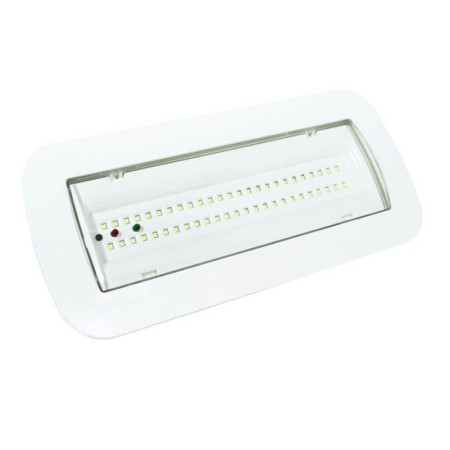 XXLED 4W LED Notlicht Decke + Option + Kit Dauerlicht - IP65 6000K