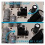 XXLED 4W LED Notlicht Decke + Option + Kit Dauerlicht - IP65 6000K