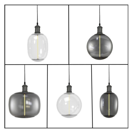 XXLED Sospensione - NICKEL VINTAGE - per E27