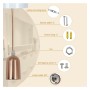 XXLED Hängelampe - VINTAGE ROSA GOLD - für E27 - technische Ansicht