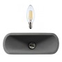 XXLED HARDNESS Concrete Pendelleuchte - Industrieller Stil - E14 - technische Ansicht