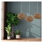 XXLED Suspension en rotin - RATTAN KAWASSI - pour LED E27 - vue technique
