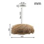 XXLED Lampe Suspendue - RATTAN PERAK - pour LED E27