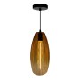 XXLED LED-Filament-Hängeleuchte - Goldenes Glas - 4W - Bernstein