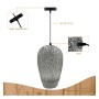XXLED Sospensione LED-Filament - FUMÉ ARGENTO - 4W - Ambra - vista dettagliata